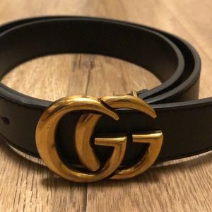 Signature Double G Gucci Belt